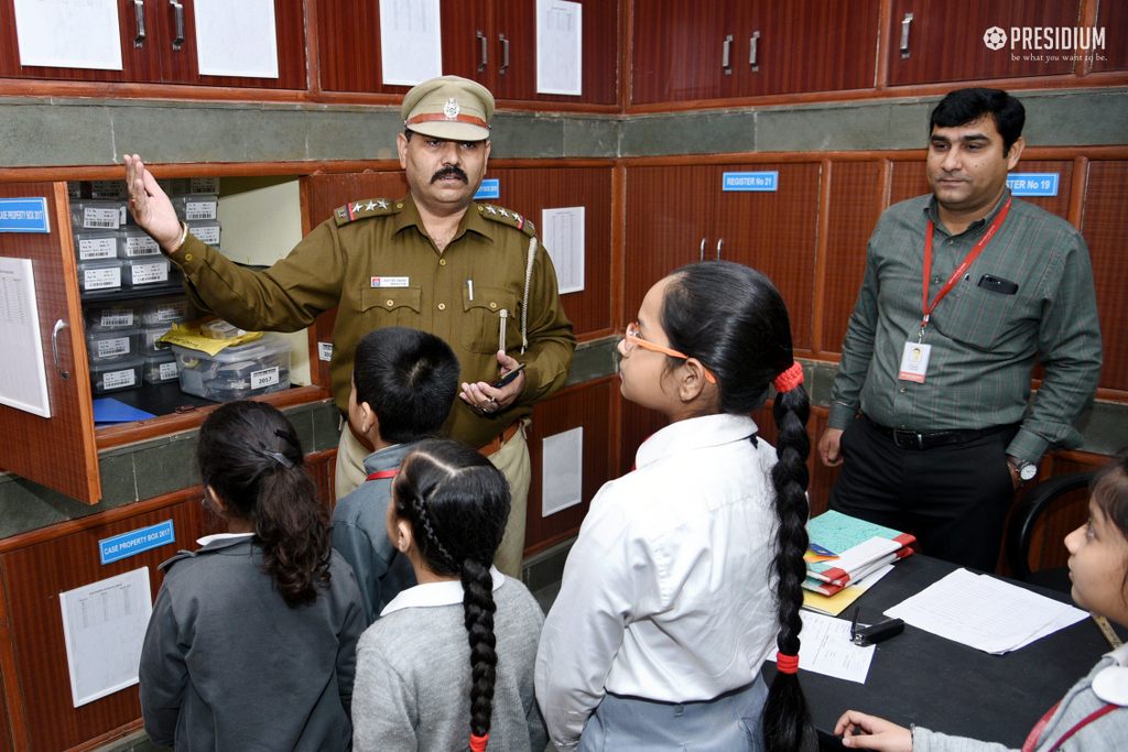 Presidium Punjabi Bagh, PRESIDIANS VISIT LOCAL POLICE STATION TO CELEBRATE APPRECIATION DAY